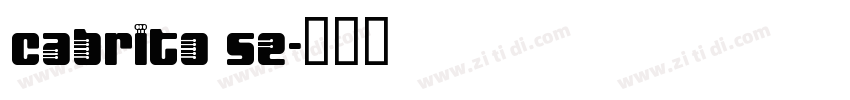 Cabrito Se字体转换